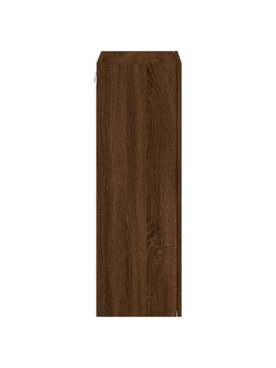 Nástěnná TV skříňka hnědý dub 40,5x30x90 cm kompozitní dřevo