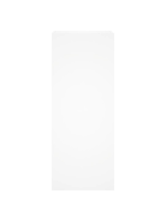 Nástěnná TV skříňka bílá 40,5 x 30 x 102 cm kompozitní dřevo