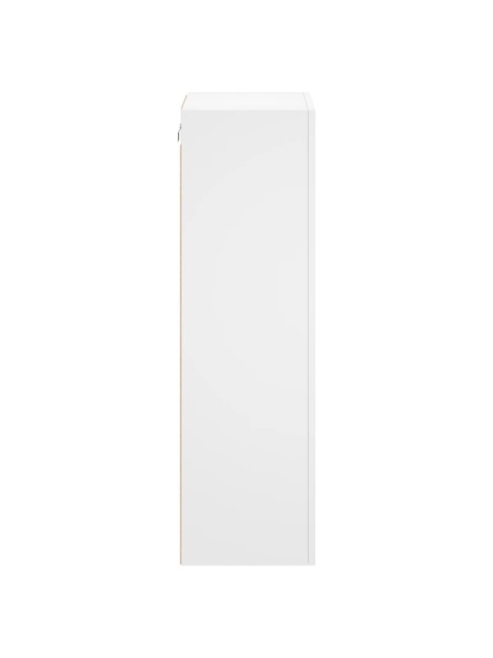 Nástěnná TV skříňka bílá 40,5 x 30 x 102 cm kompozitní dřevo