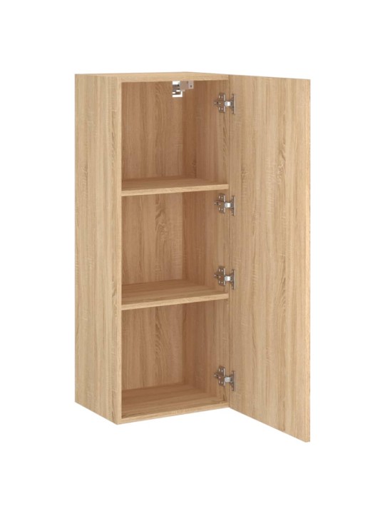 Nástěnná TV skříňka dub sonoma 40,5x30x102 cm kompozitní dřevo