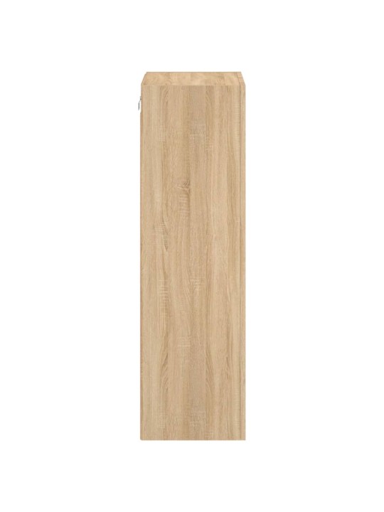 Nástěnná TV skříňka dub sonoma 40,5x30x102 cm kompozitní dřevo