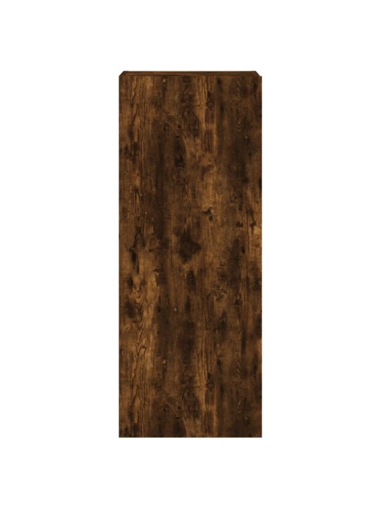 Nástěnná TV skříňka kouřový dub 40,5x30x102 cm kompozitní dřevo