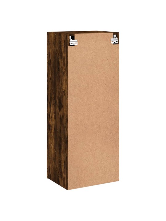 Nástěnná TV skříňka kouřový dub 40,5x30x102 cm kompozitní dřevo