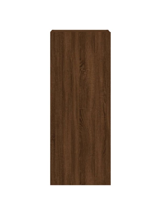 Nástěnná TV skříňka hnědý dub 40,5x30x102 cm kompozitní dřevo