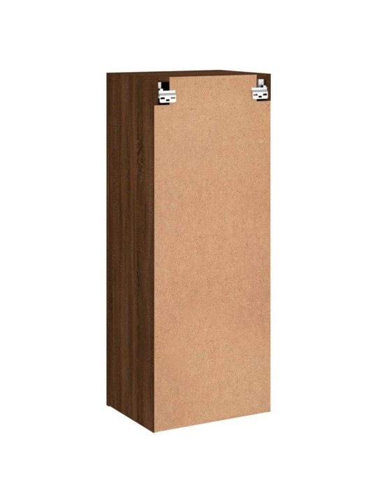 Nástěnná TV skříňka hnědý dub 40,5x30x102 cm kompozitní dřevo