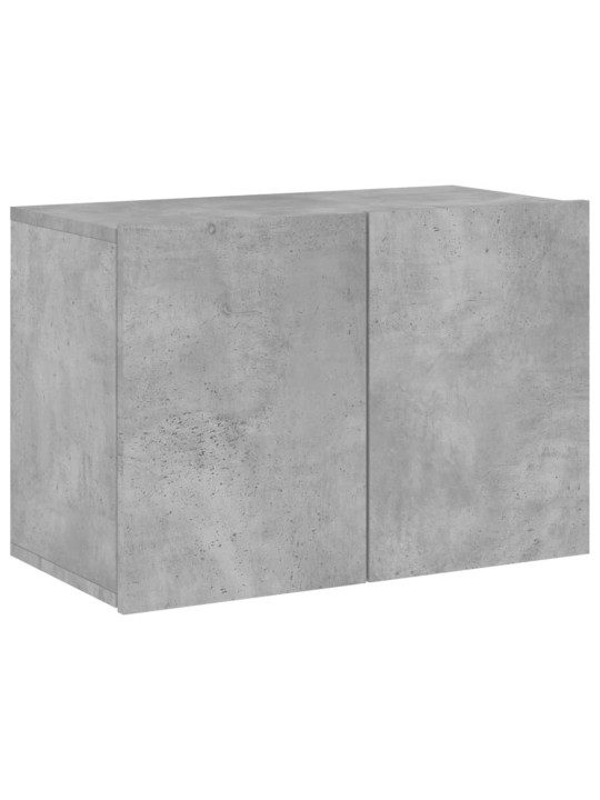 TV skříňka nástěnná betonově šedá 60 x 30 x 41 cm