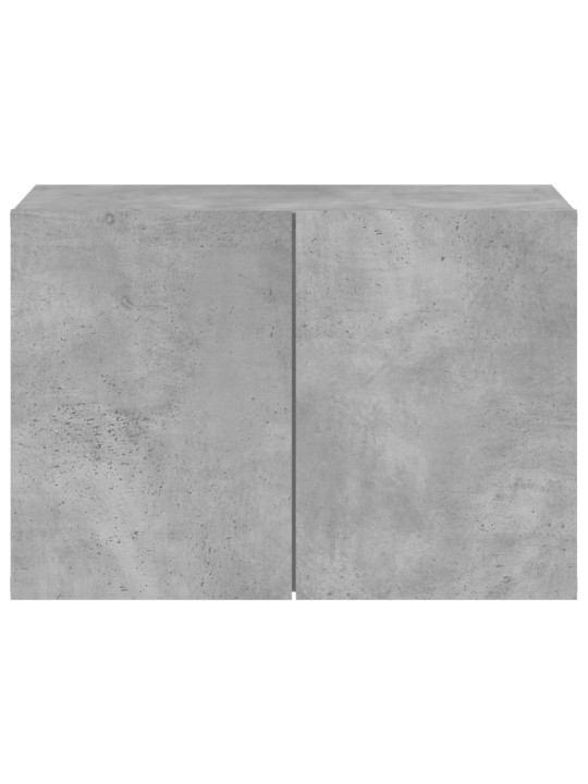 TV skříňka nástěnná betonově šedá 60 x 30 x 41 cm