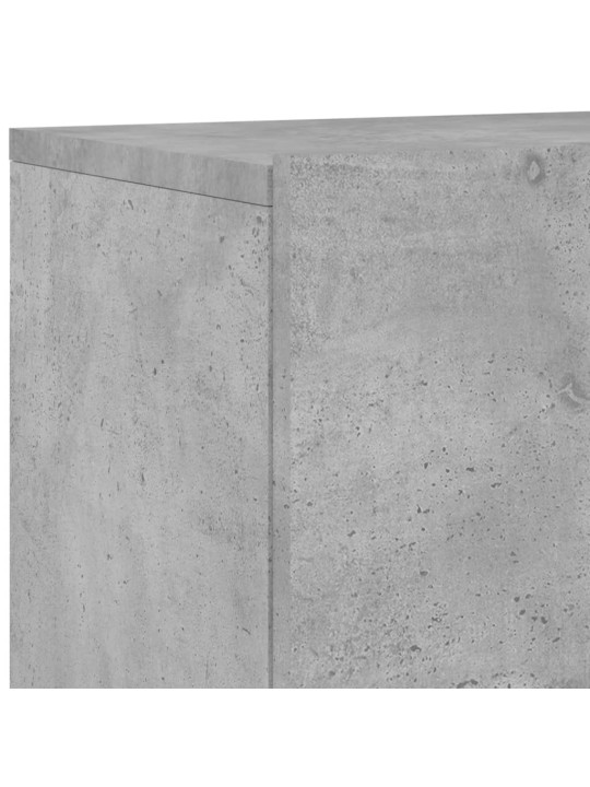 TV skříňky nástěnné 2 ks betonově šedé 60 x 30 x 41 cm