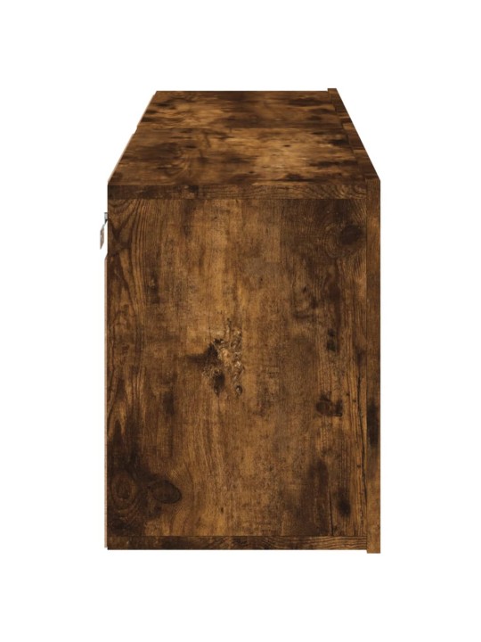 TV skříňky nástěnné 2 ks kouřový dub 60 x 30 x 41 cm