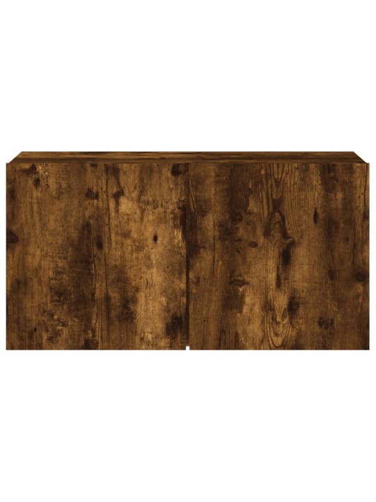 TV skříňka nástěnná kouřový dub 80 x 30 x 41 cm