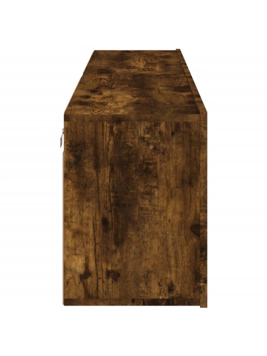 TV skříňky nástěnné 2 ks kouřový dub 80 x 30 x 41 cm