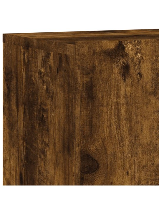 TV skříňky nástěnné 2 ks kouřový dub 80 x 30 x 41 cm