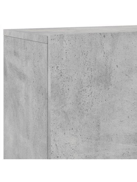 TV skříňka nástěnná betonově šedá 100 x 30 x 41 cm