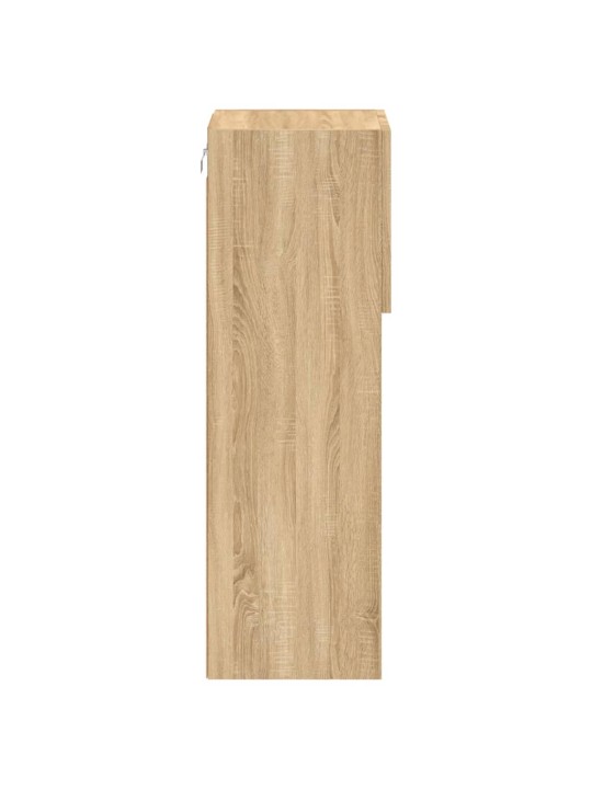 TV skříňky s LED osvětlením 2 ks dub sonoma 30,5 x 30 x 90 cm