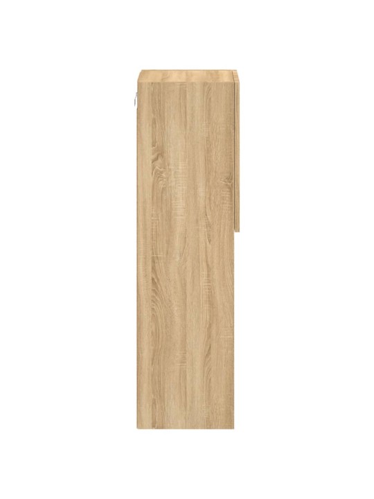 TV skříňky s LED osvětlením 2 ks dub sonoma 30,5 x 30 x 102 cm