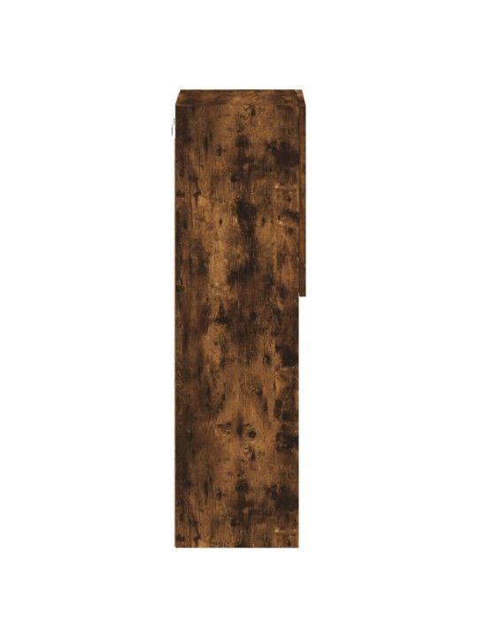 TV skříňka s LED osvětlením kouřový dub 30,5 x 30 x 102 cm