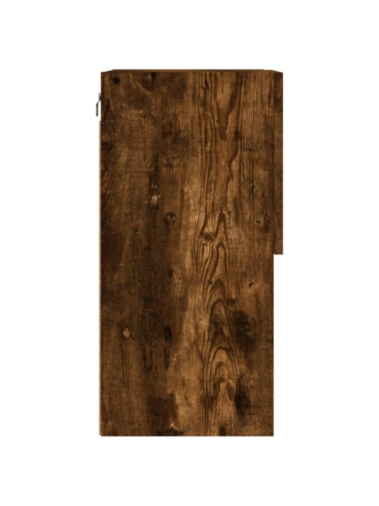 TV skříňka s LED osvětlením kouřový dub 40,5 x 30 x 60 cm