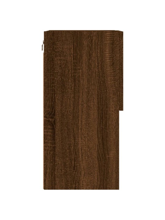 TV skříňka s LED osvětlením hnědý dub 40,5 x 30 x 60 cm