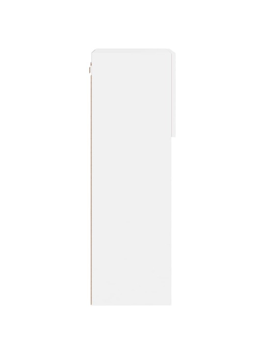 TV skříňka s LED osvětlením bílá 40,5 x 30 x 90 cm