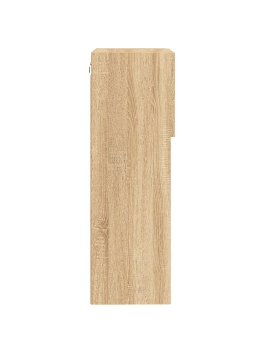 TV skříňka s LED osvětlením dub sonoma 40,5 x 30 x 90 cm