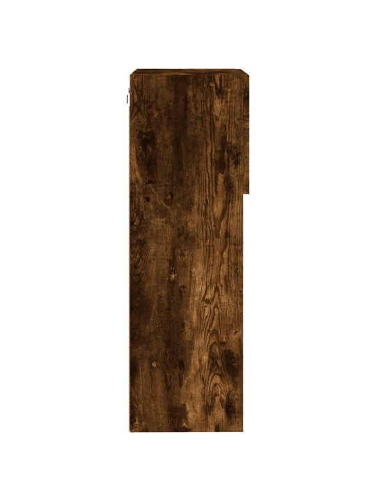TV skříňka s LED osvětlením kouřový dub 40,5 x 30 x 90 cm