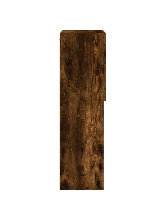 TV skříňka s LED osvětlením kouřový dub 40,5 x 30 x 102 cm