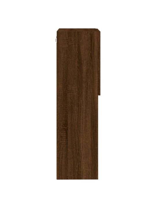 TV skříňka s LED osvětlením hnědý dub 40,5 x 30 x 102 cm