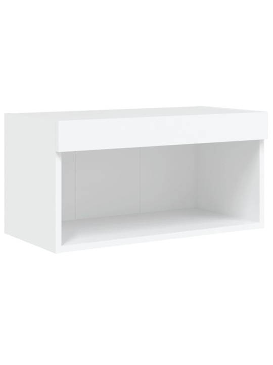 TV skříňka s LED osvětlením bílá 60 x 30 x 30 cm