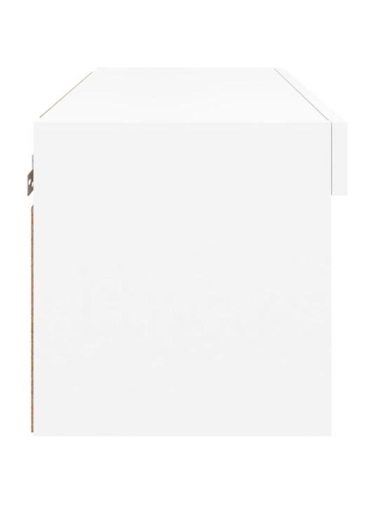 TV skříňka s LED osvětlením bílá 60 x 30 x 30 cm