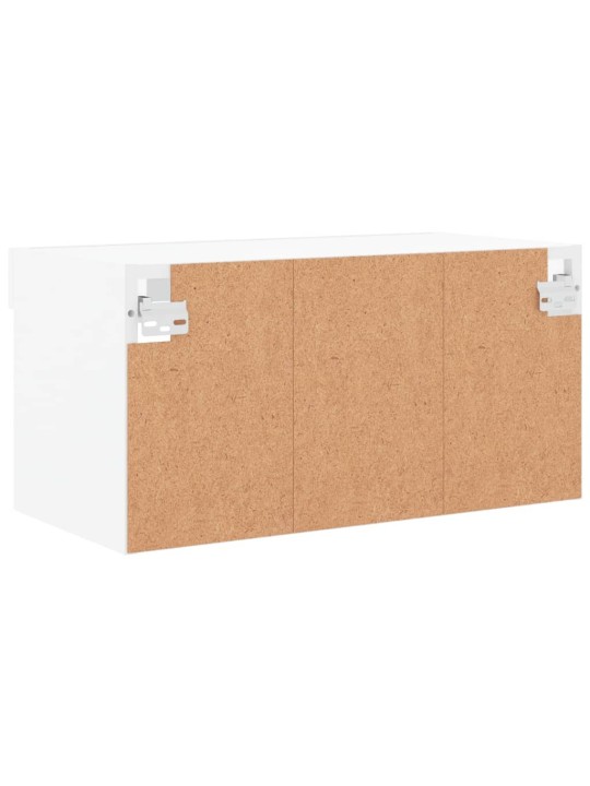 TV skříňka s LED osvětlením bílá 60 x 30 x 30 cm