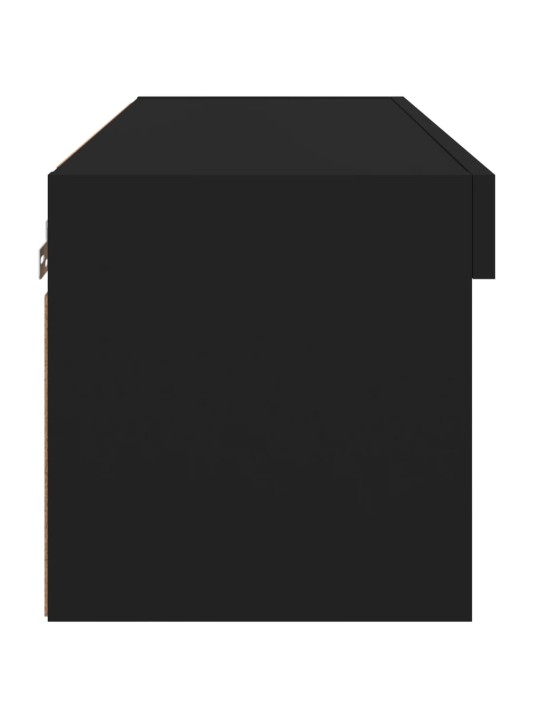 TV skříňka s LED osvětlením černá 60 x 30 x 30 cm