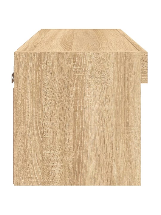 TV skříňka s LED osvětlením dub sonoma 60 x 30 x 30 cm