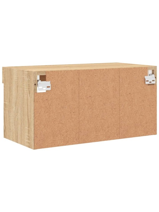 TV skříňka s LED osvětlením dub sonoma 60 x 30 x 30 cm