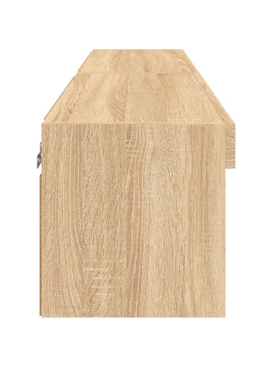 TV skříňky s LED osvětlením 2 ks dub sonoma 60 x 30 x 30 cm