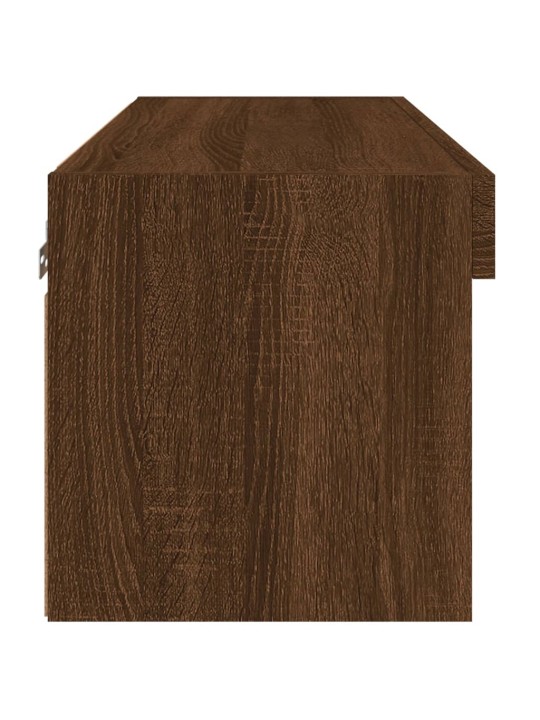 TV skříňka s LED osvětlením hnědý dub 60 x 30 x 30 cm