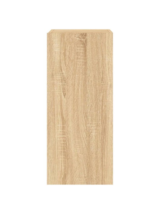 Nástěnné TV skříňky s LED 2 ks dub sonoma 30,5 x 35 x 70 cm