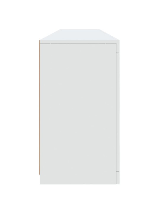 Příborník s LED osvětlením bílý 181,5 x 37 x 67 cm