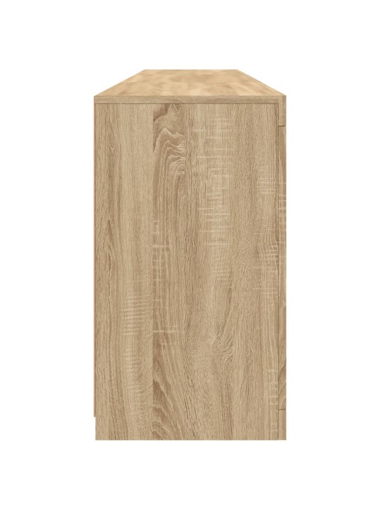 Příborník s LED osvětlením dub sonoma 181,5 x 37 x 67 cm
