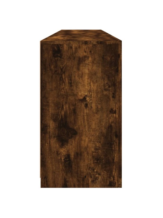 Příborník s led osvětlením kouřový dub 181,5 x 37 x 67 cm