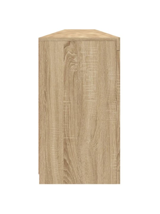 Příborník s LED osvětlením dub sonoma 283 x 37 x 67 cm