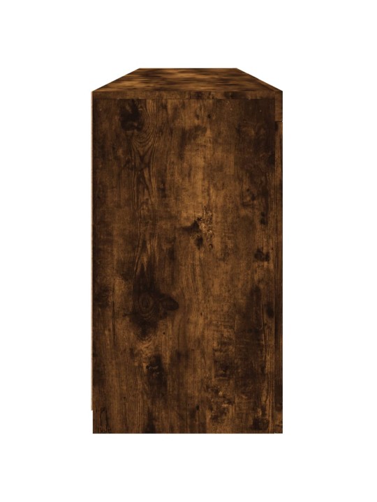 Příborník s led osvětlením kouřový dub 181,5 x 37 x 67 cm