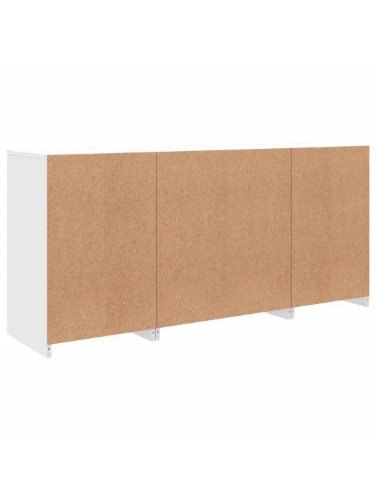 Příborník s LED osvětlením bílý 142,5 x 37 x 67 cm