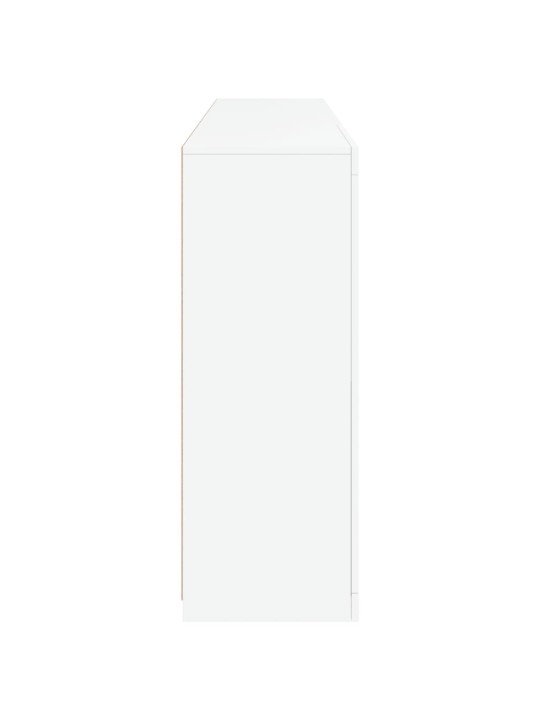 Příborník s LED osvětlením bílý 181,5 x 37 x 100 cm