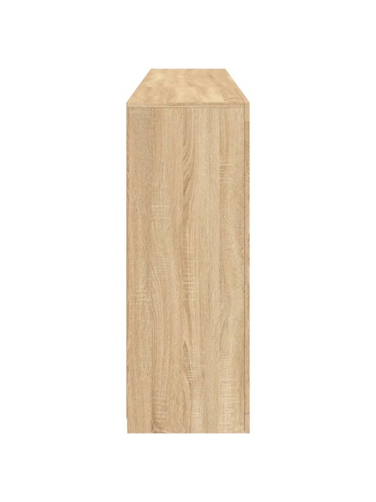 Příborník s LED osvětlením dub sonoma 181,5 x 37 x 100 cm