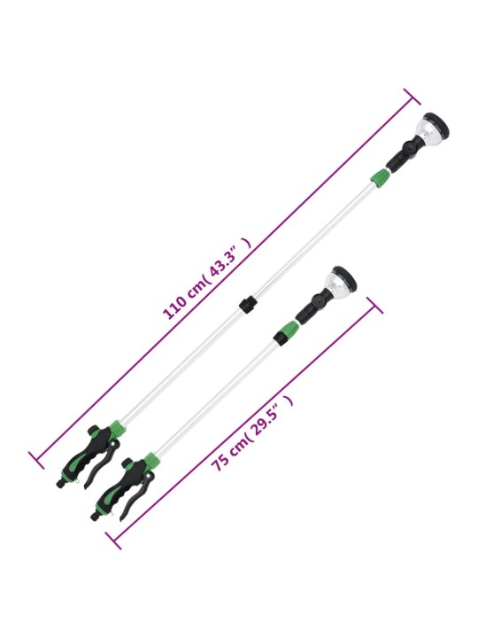 Teleskopický postřikovač s 10 typy postřiků 75–110 cm