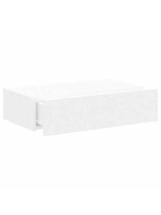 TV skříňka s LED osvětlením bílá 60 x 35 x 15,5 cm