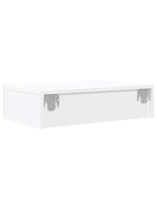 TV skříňka s LED osvětlením bílá 60 x 35 x 15,5 cm