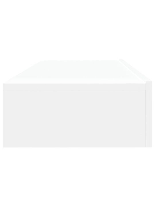 TV skříňky s LED osvětlením 2 ks bílé 60 x 35 x 15,5 cm