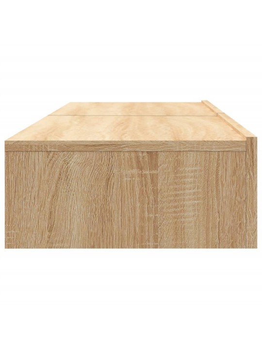 TV skříňky s LED osvětlením 2 ks dub sonoma 60 x 35 x 15,5 cm