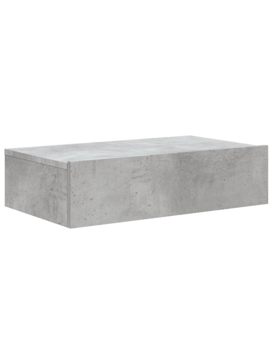 TV skříňka s LED osvětlením betonově šedá 60 x 35 x 15,5 cm